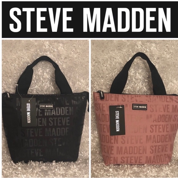 steve madden insulated lunch tote
